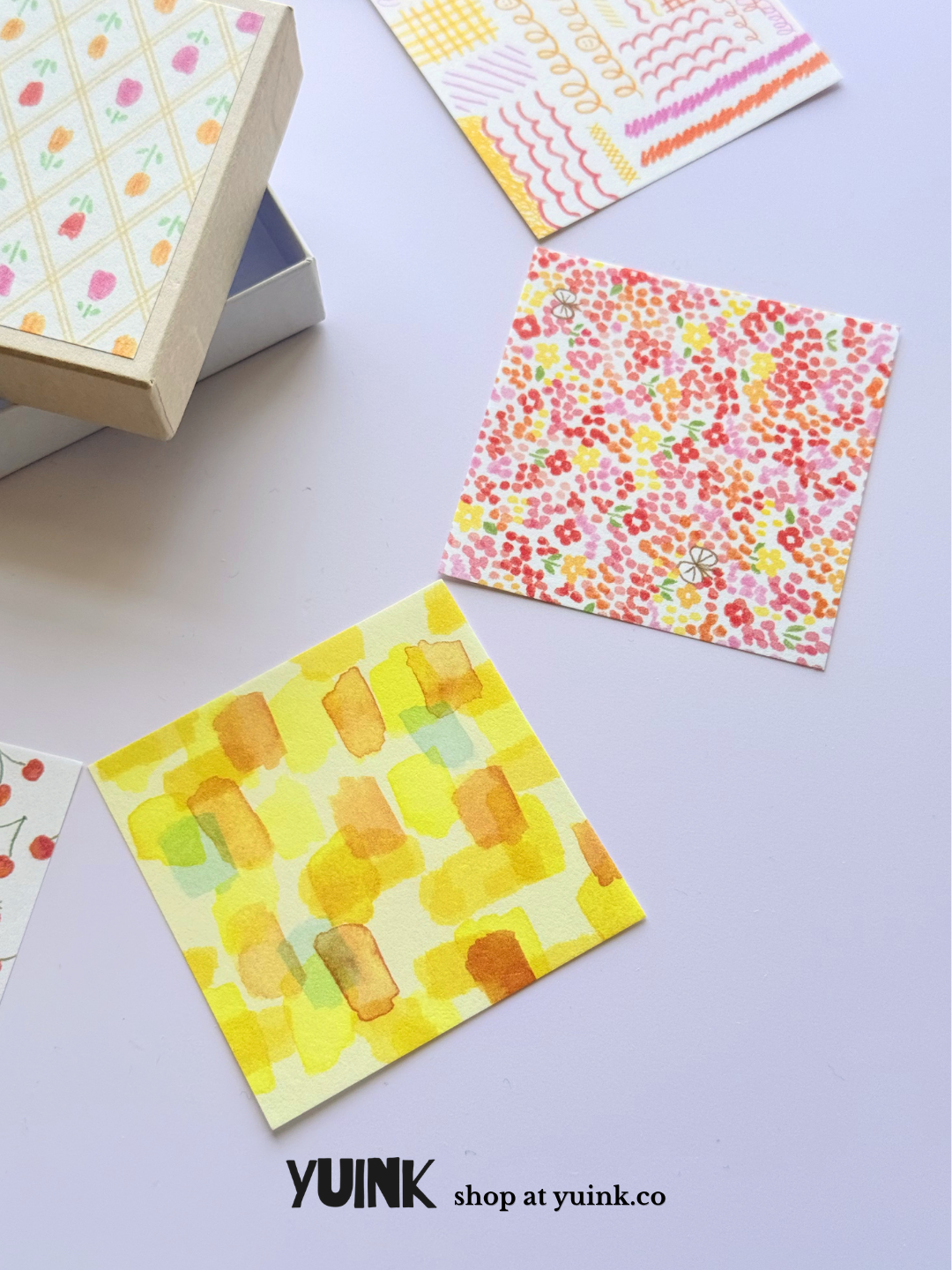 FURUKAWA SHIKO Origami Papier Set - Small Box Warme Kleuren