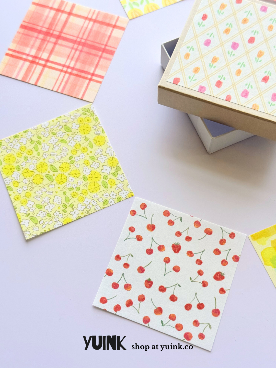 FURUKAWA SHIKO Origami Papier Set - Small Box Warme Kleuren