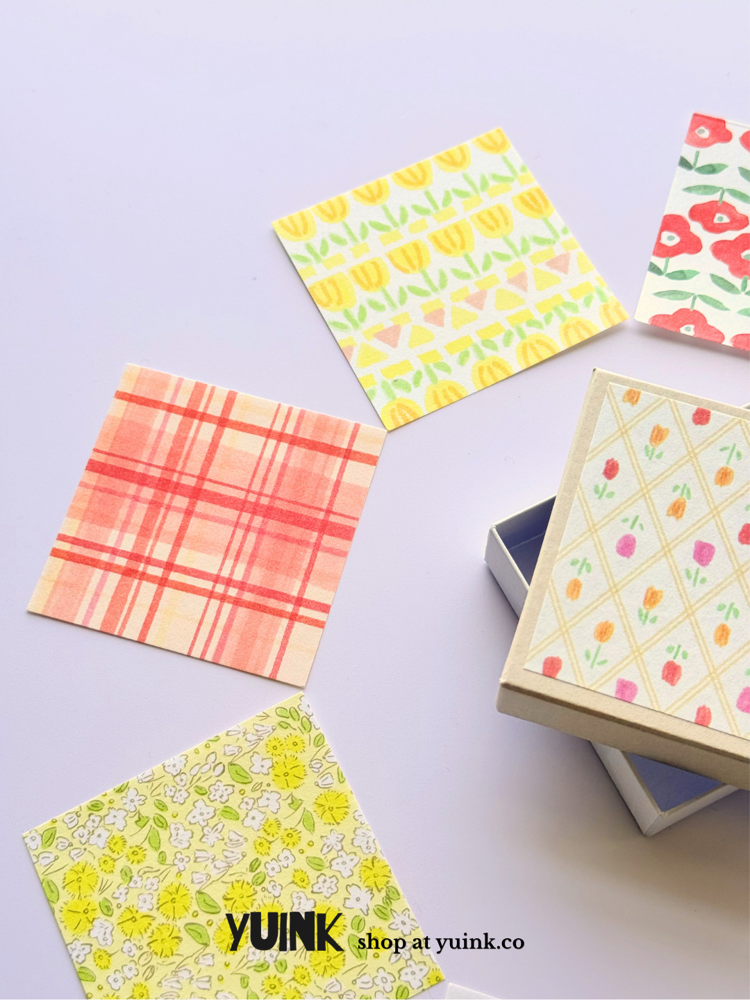 FURUKAWA SHIKO Origami Papier Set - Small Box Warme Kleuren