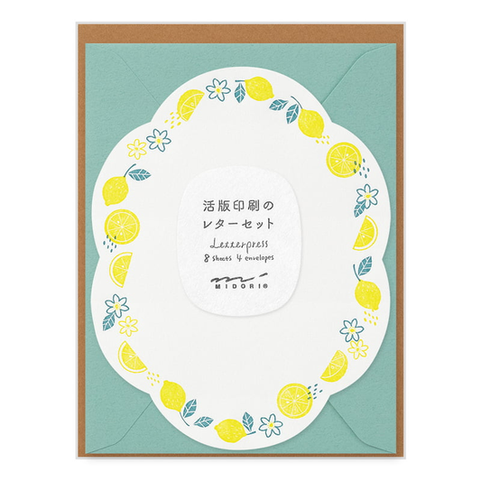 Letter Set Letterpress Die-cut