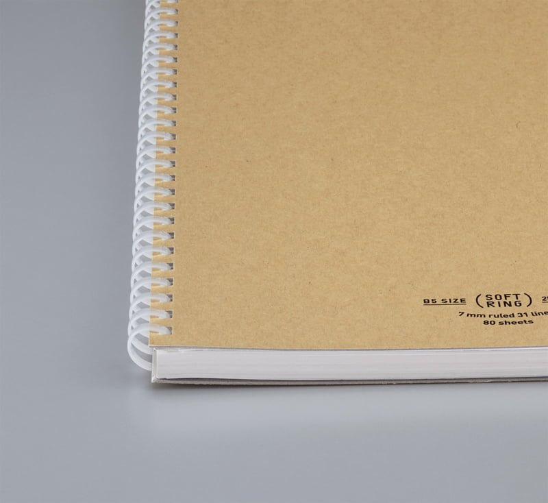Softring Notebook B5 (Lined, 7mm)