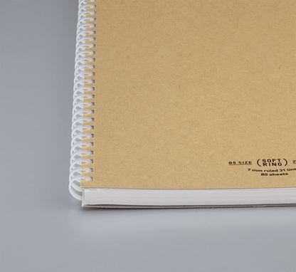 Softring Notebook B5 (Lined, 7mm)